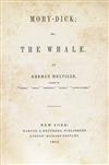MELVILLE, HERMAN. Moby-Dick; or, The Whale.